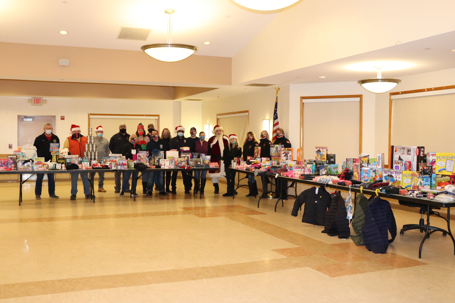 The toy drive provided approximately 250 gifts to 29 families with a total of 53 children.